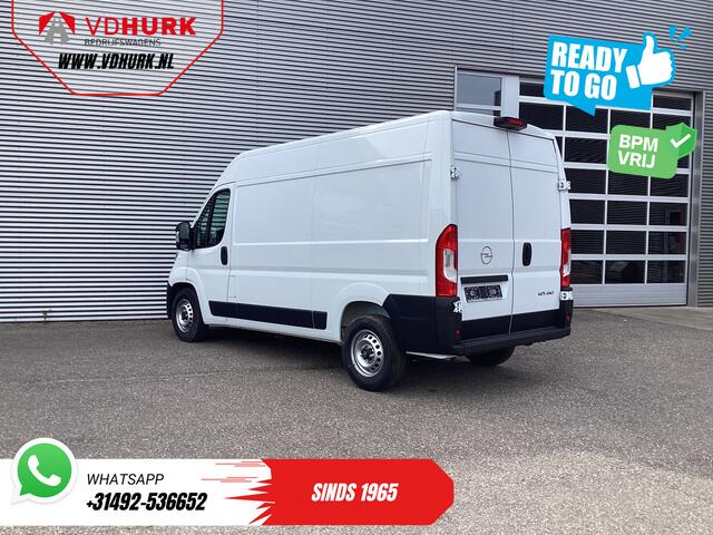 Opel MOVANO 35 2.2 CDTI 140 pk Aut. ZF L2H2 BPM VRIJ! Virtual Cockpit/ Carplay/ Climate/ 270Gr. Deuren/ Navi/ Camera/ Cruise/ PDC/ DAB