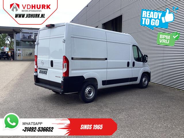 Opel MOVANO 35 2.2 CDTI 140 pk Aut. ZF L2H2 BPM VRIJ! Virtual Cockpit/ Carplay/ Climate/ 270Gr. Deuren/ Navi/ Camera/ Cruise/ PDC/ DAB