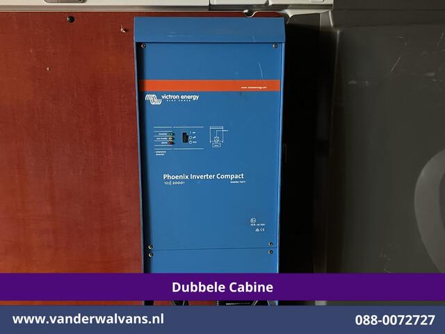 Opel MOVANO 2.3 Turbo 146pk L2H2 Dubbele cabine Euro6 Airco | Imperiaal | Omvormer | 2500kg Trekhaak Navigatie, Camera, Cruisecontrol, Parkeersensoren, 5-zits