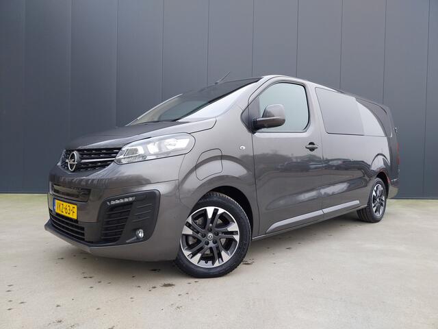 Opel VIVARO Vivaro-e 50kWh L3H1 Innovation DUBBEL CABINE APPLE CARPLAY CAMERA HALF LEER LED NAVI CRUISE TREKHAAK