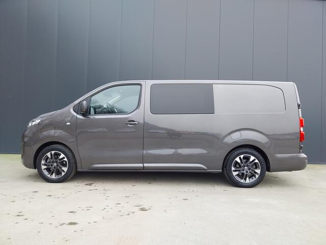 Opel VIVARO 50kWh L3H1 Innovation DUBBEL CABINE APPLE CARPLAY CAMERA HALF LEER LED NAVI CRUISE TREKHAAK