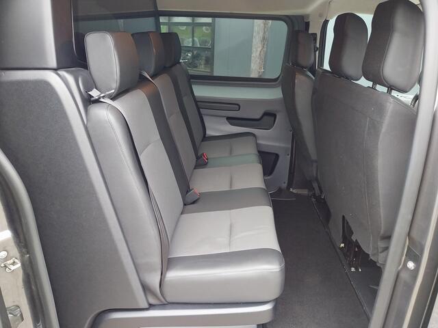 Opel VIVARO 50kWh L3H1 Innovation DUBBEL CABINE APPLE CARPLAY CAMERA HALF LEER LED NAVI CRUISE TREKHAAK