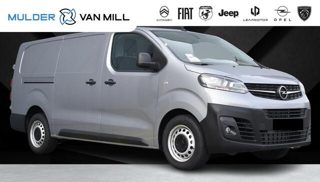 Opel VIVARO Vivaro-e L3 75 kWh 136 PK | NAVI | Multimedia | Apple Carplay | Android Auto | Parkeersensoren achter | Bestuurdersstoel comfort | Bank voorpassagiers met opbergruimte| ECall pakket met geprogrammeerd voorverwarmen | Laadkabel | Reservewiel | van ¤48.669
