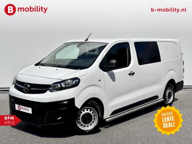 Opel VIVARO 2.0 CDTI 180PK L3H1 Automaat Dub. Cabine 6-Pers. Innovation Trekhaak 2.000kg | Apple CarPlay | Betimmering | Cruise Control | Navigatie | Sidebars