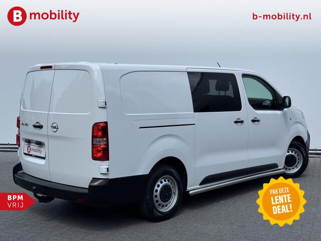 Opel VIVARO 2.0 CDTI 180PK L3H1 Automaat Dub. Cabine 6-Pers. Innovation Trekhaak 2.000kg | Apple CarPlay | Betimmering | Cruise Control | Navigatie | Sidebars