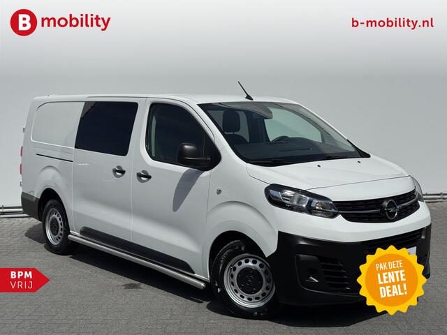 Opel VIVARO 2.0 CDTI 180PK L3H1 Automaat Dub. Cabine 6-Pers. Innovation Trekhaak 2.000kg | Apple CarPlay | Betimmering | Cruise Control | Navigatie | Sidebars