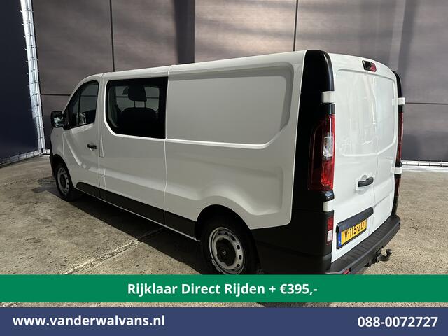 Opel VIVARO 1.6 CDTI 126pk L2H1 Dubbele Cabine Euro6 *Rijklaar Direct Rijden* Airco | 5-Zits | Camera | Navigatie | Trekhaak Cruisecontrol, Parkeersensoren