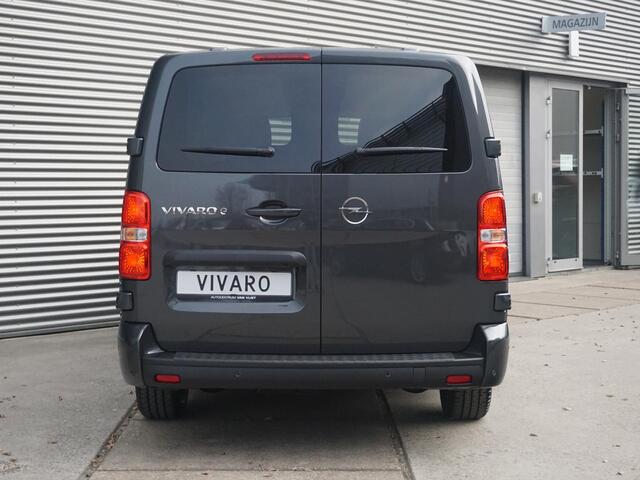 Opel VIVARO Electric 75 kWh Dubbele Cabine | 2x schuifdeur | Surround View NAV Pakket | Winterpakket | Exterieur pakket | Comfort Pakket | Betimmering | LM velgen | RVS sidebars | Full Eco LED verlichting | rijklaarprijs