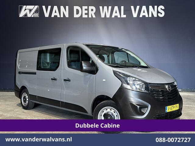 Opel VIVARO 1.6 CDTI 122pk L2H1 Dubbele cabine Euro6 Airco | 6-Zits | LED | Navigatie | Cruisecontrol Parkeersensoren