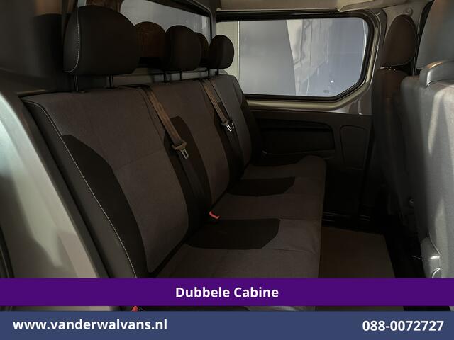 Opel VIVARO 1.6 CDTI 122pk L2H1 Dubbele cabine Euro6 Airco | 6-Zits | LED | Navigatie | Cruisecontrol Parkeersensoren