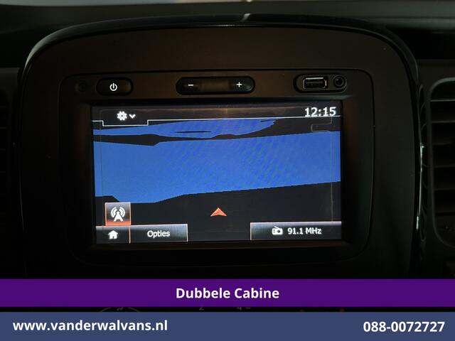 Opel VIVARO 1.6 CDTI 122pk L2H1 Dubbele cabine Euro6 Airco | 6-Zits | LED | Navigatie | Cruisecontrol Parkeersensoren