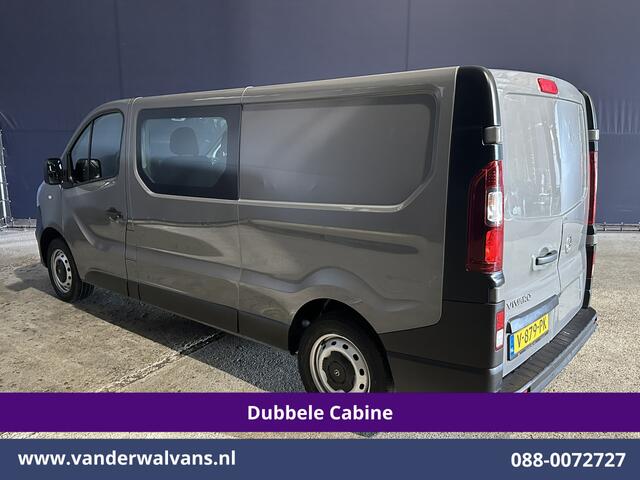 Opel VIVARO 1.6 CDTI 122pk L2H1 Dubbele cabine Euro6 Airco | 6-Zits | LED | Navigatie | Cruisecontrol Parkeersensoren