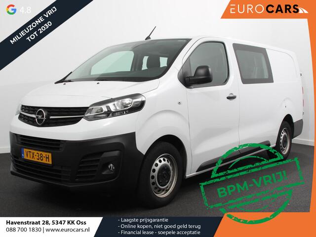Opel VIVARO 2.0 CDTI Automaat 145 pk L3H1 Dubbele Cabine 6p Edition | Navigatie | Apple Carplay/Android Auto | Airco | Bluetooth | Trekhaak | Betimmering | Cruise Control