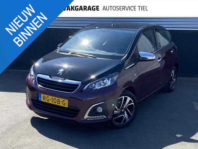 Peugeot 108 1.0 e-VTi Allure Bi-Tone - LM velgen, FullMap navigarie, Airconditioning, Bluetooth.