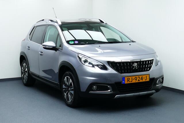 Peugeot 2008 1.2 110pk Allure 1-Eig. Panodak, Half Leer, Navi, Camera, Clima, Cruise, Haak 1250kg