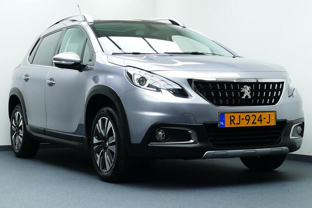 Peugeot 2008 1.2 110pk Allure 1-Eig. Panodak, Half Leer, Navi, Camera, Clima, Cruise, Haak 1250kg