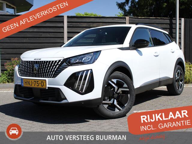 Peugeot 2008 Allure 1.2 Hybrid 145PK e-DSC6 Automaat Navigatie, Keyless, Parkeersensoren, Draadloze telefoonlader, Halflederen Bekleding