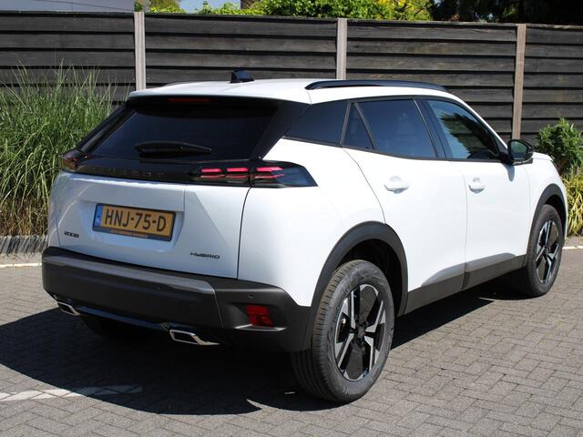 Peugeot 2008 Allure 1.2 Hybrid 145PK e-DSC6 Automaat Navigatie, Keyless, Parkeersensoren, Draadloze telefoonlader, Halflederen Bekleding