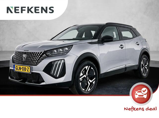 Peugeot 2008 SUV GT Hybrid 136PK Automaat | Navigatie | Achteruitrijcamera | Parkeersensoren | Sportstoelen | Full-LED Koplampen | Keyless Entry/Start | Climate Control | Adaptieve Cruise Control | 17" Lichtmetalen Velgen | Apple Carplay/Android Auto |