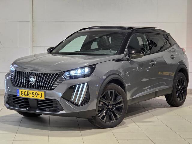 Peugeot 2008 GT Pack 1.2 Hybrid 145pk e-DCS6 | SCHUIF/KANTELDAK | ALCANTARA/LEDER | ADAPTIVE CRUISE | NAVI | 360° CAMERA | DRAADLOZE LADER | DODEHOEKBEW. | VERW. VOORSTOELEN