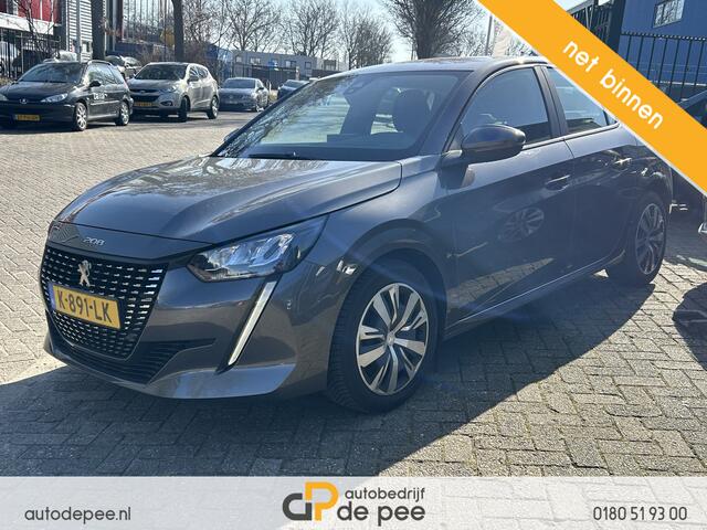 Peugeot 208 1.2 PureTech Active GARANTIE/CARPLAY/CLIMA/CRUISE/NAVI/PARKEERSENS./LICHTMETAAL rijklaarprijs!