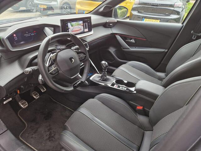 Peugeot 208 1.2T 100pk GT | Half lederen bekleding | Navigatie | Achteruitrijcamera | LED koplampen | Digital Cockpit