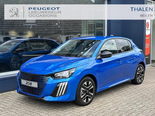 Peugeot 208 1.2 Turbo 100 PK Allure | ¤ 4200 DEMO Voordeel | Nieuwste Model 208 | Bouwjaar 2025 | Navigatie via Telefoon | Stoelverwarming | LED Verlichting | Lichtmetalen Velgen 16" | Half Lederen Bekleding | Groot Multimedia Scherm | Climate Control | Cruise Contro