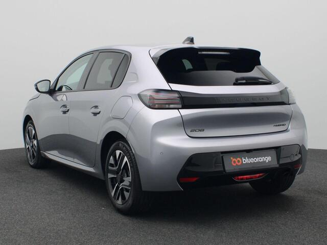 Peugeot 208 1.2 Hybrid Allure 110PK e-DCS6 full led, cruise control, navigatie, achteruitrijcamera, stoelverwarming voor, keyless, 16" lichtmetaal