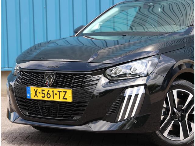 Peugeot 208 Hybrid 100PK e-DCS6 Allure | AUTOMAAT | AppleCarplay/AndroidAuto | Parkeersensoren | FULL LED | Lederen Stuurwiel | Climate Control | Cruise Control | 16" LMV | Privacy Glass |