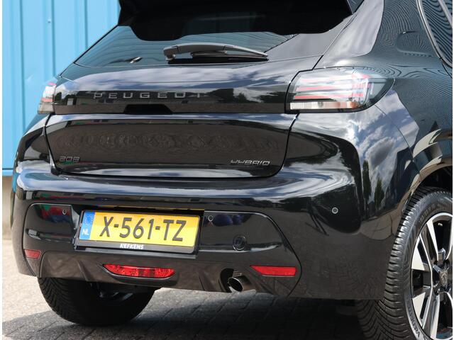 Peugeot 208 Hybrid 100PK e-DCS6 Allure | AUTOMAAT | AppleCarplay/AndroidAuto | Parkeersensoren | FULL LED | Lederen Stuurwiel | Climate Control | Cruise Control | 16" LMV | Privacy Glass |