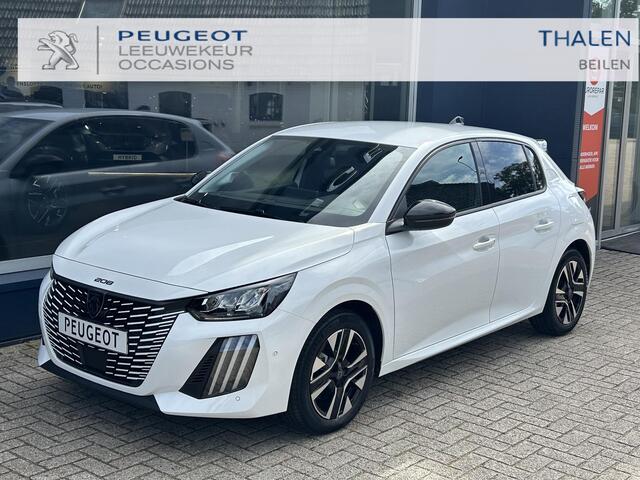 Peugeot 208 1.2 Hybrid 110 PK Allure | Hybride Elektrisch rijden met Automaat | 360 Graden Camera + Dodehoek detectie | Stoelverwarming | LED Verlichting | Navigatie | Lichtmetalen Velgen | Cruise & Climate Control.