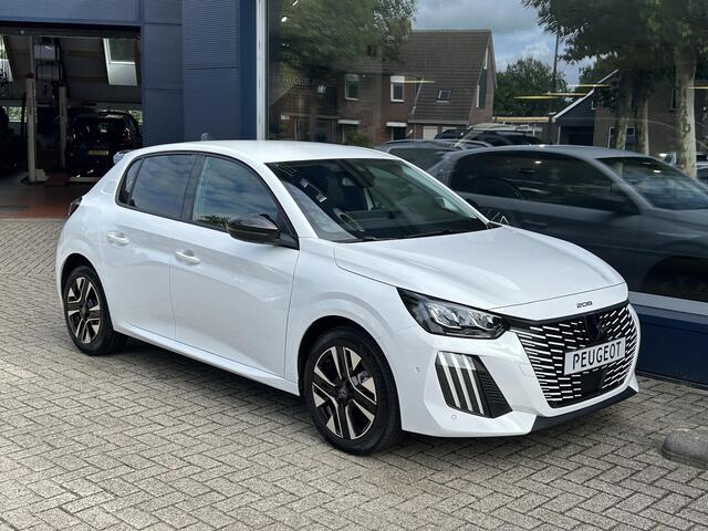 Peugeot 208 1.2 Hybrid 110 PK Allure | Hybride Elektrisch rijden met Automaat | 360 Graden Camera + Dodehoek detectie | Stoelverwarming | LED Verlichting | Navigatie | Lichtmetalen Velgen | Cruise & Climate Control.