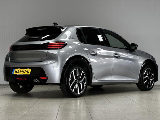 Peugeot 208 1.2 PureTech 100 GT /Virtual Cockpit! /Camera /Apple + Android /LED Koplampen /DAB+! /Climat /Cruise /Elek. pakket /Bluetooth /Lane Assist /Regensensor /PDC V+A /17"LMV /Isofix /Armsteun.