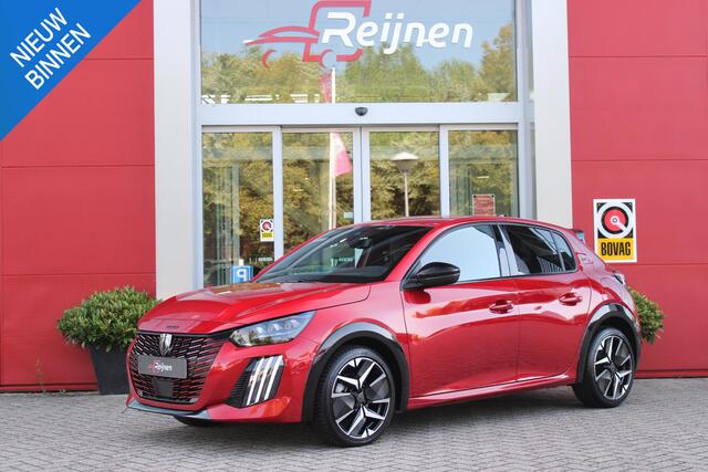 Peugeot 208 1.2 Hybrid 145PK e-DCS6 GT | NAVIGATIE | DRAADLOZE APPLE CARPLAY/ANDROID AUTO | CAMERA VOOR + ACHTER | FULL LED KOPLAMPEN | LICHTMETALEN VELGEN 17" | DODEHOEK DETECTIE | DRAADLOZE TELEFOONLADER | KEYLESS ENTRY/START | DAB+ RADIO | ADAPTIVE CRUISE CONTROL 