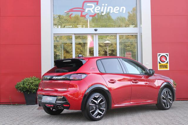 Peugeot 208 1.2 Hybrid 145PK e-DCS6 GT | NAVIGATIE | DRAADLOZE APPLE CARPLAY/ANDROID AUTO | CAMERA VOOR + ACHTER | FULL LED KOPLAMPEN | LICHTMETALEN VELGEN 17" | DODEHOEK DETECTIE | DRAADLOZE TELEFOONLADER | KEYLESS ENTRY/START | DAB+ RADIO | ADAPTIVE CRUISE CONTROL 