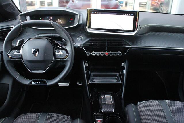 Peugeot 208 1.2 Hybrid 145PK e-DCS6 GT | NAVIGATIE | DRAADLOZE APPLE CARPLAY/ANDROID AUTO | CAMERA VOOR + ACHTER | FULL LED KOPLAMPEN | LICHTMETALEN VELGEN 17" | DODEHOEK DETECTIE | DRAADLOZE TELEFOONLADER | KEYLESS ENTRY/START | DAB+ RADIO | ADAPTIVE CRUISE CONTROL 