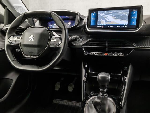 Peugeot 208 1.2 PureTech Sport (VIRTUAL COCKPIT, LEDER, APPLE CARPLAY, GROOT NAVI, GETINT GLAS, LM VELGEN, SPORTSTOELEN, KEYLESS, 360 CAMERA, CRUISE, NIEUWE APK, NIEUWSTAAT)
