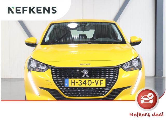 Peugeot 208 1.2 75PK Active | AppleCarplay/Android Auto | Navigatie | Armsteun | Parkeersensoren | LED | Lederen Stuurwiel | Airco | Cruise Control | 16" LMV | Isofix |