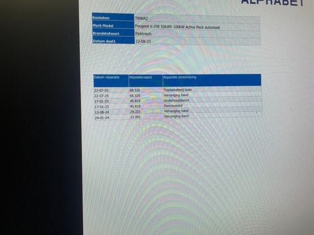 Peugeot 208 e-208 Active Pack 50 kWh - Carplay, Cruise