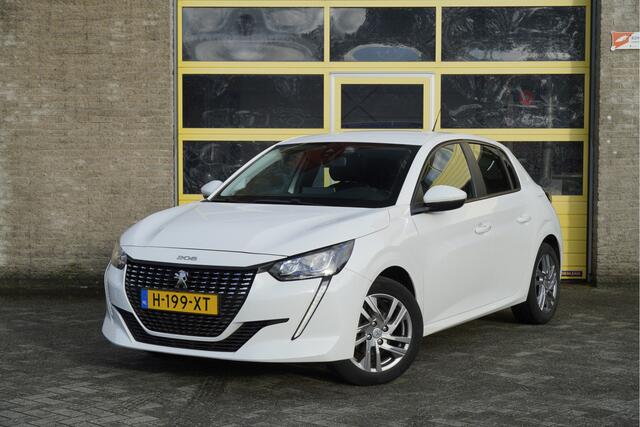 Peugeot 208 1.2 PureTech 5drs Blue Lease Active BJ2020 Lmv 16" | Led | Pdc | Navi | Achteruitrijcamera | App-Connect | Airco | Cruise control | Airco | Cruise control | Getint glas