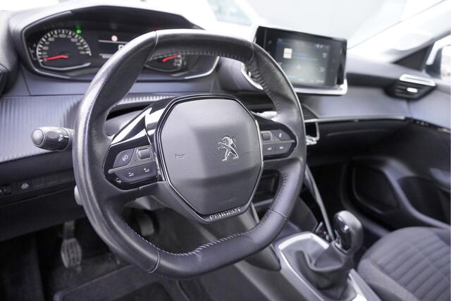 Peugeot 208 1.2 PureTech 5drs Blue Lease Active BJ2020 Lmv 16" | Led | Pdc | Navi | Achteruitrijcamera | App-Connect | Airco | Cruise control | Airco | Cruise control | Getint glas