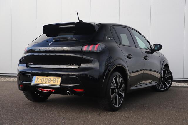 Peugeot 208 1.2 PureTech GT-Line Automaat Half Leder Virtual Cockpit Navigatie Camera Clima Carplay Android Bluetooth 17 inch LMV LED