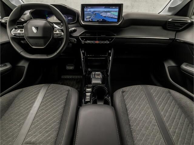 Peugeot 208 Hybrid 100 e-DCS6 Allure Sport Automaat (FACELIFT, VIRTUAL COCKPIT, APPLE CARPLAY, GROOT NAVI, STOELVERWARMING, LEDER, 360 CAMERA, SPORTSTOELEN, ADAPTIVE CRUISE, LM VELGEN, NIEUWSTAAT)