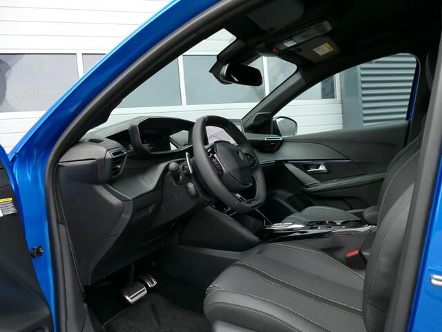 Peugeot 208 1.2 Hybrid 145 e-DCS6 GT | NIEUW | Uit voorraad leverbaar! | 360° Camera | Adaptive Cruise Control | Drive Assist | Full LED | Keyless Entry & Start | Navigatie | Apple Carplay/Android Auto