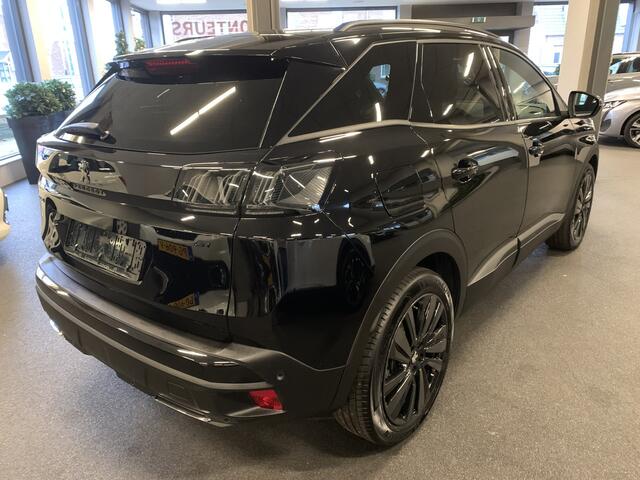 Peugeot 3008 1.2 PureTech GT EAT8 BLACK PACK NAVIGATIE-AUTOMATISCHE ACHTERKLEP-19 INCH LICHT METALEN VELGEN-ADAPTIVE CRUISE CONTROL
