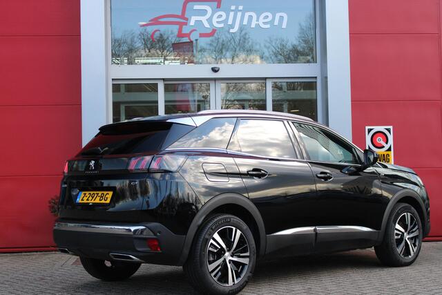 Peugeot 3008 1.2 Hybrid 136PK GT | 360° CAMERA | NAVIGATIE | ADAPTIVE CRUISE CONTROL | APPLE CARPLAY/ANDROID AUTO | CLIMATE CONTROL | 18" LICHTMETALEN VELGEN | DODEHOEK DETECTIE | KEYLESS ENTRY/START | FULL LED KOPLAMPEN | PARKEERSENSOREN VOOR EN ACHTER | DAB+ RADIO |