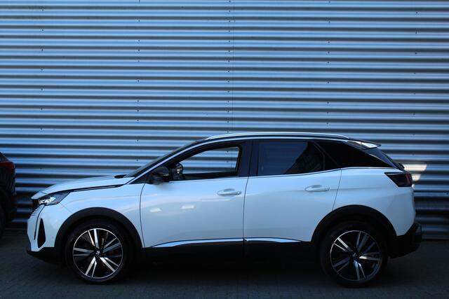 Peugeot 3008 1.2 PureTech 131pk Blue Lease GT AUTOMAAT NL-Auto NAP BTW Clima Cruise Navi 360 Camera Carplay Keyless LMV