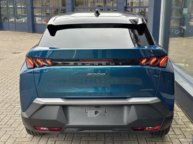 Peugeot 3008 1.2 Hybrid 145 PK GT | Bouwjaar 2025 | Alcantara Stoelen | Navigatie | 360 Vision Camera | Dode Hoek Signalering | Elektrische Kofferklep | Keyless Entry | Full LED Verlichting | Stoelverwarming | 19" Lichtmetalen Velgen |