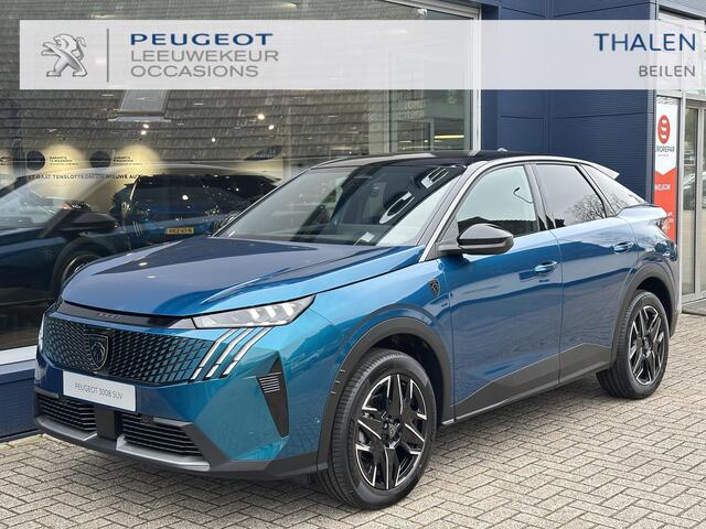 Peugeot 3008 1.2 Hybrid 145 PK GT | Bouwjaar 2025 | Alcantara Stoelen | Panorama Navigatie | 360 Vision Camera | Dode Hoek Signalering | Elektrische Kofferklep | Keyless Entry | Full LED Verlichting | Stoelverwarming | 19" Lichtmetalen Velgen |