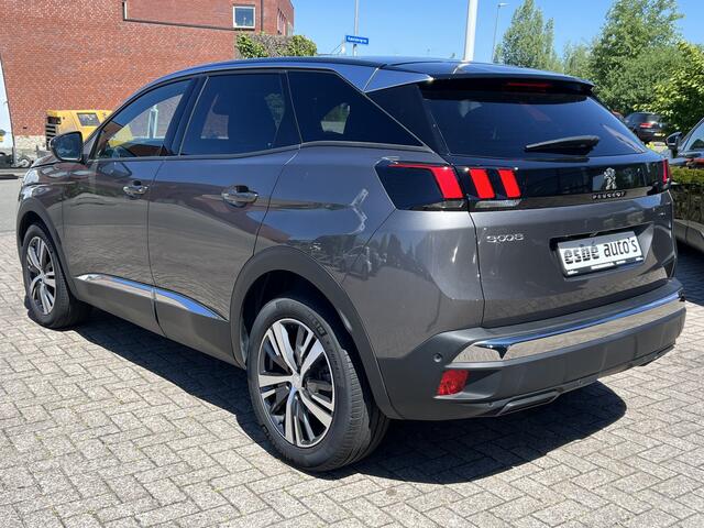 Peugeot 3008 1.2 130 pk Automaat Allure Pack Navigatie Camera Carplay ACC DAB Stoelverwarming Keyless Led 18 Inch Velgen Zwart Dak Parkeersensoren Getint Glas